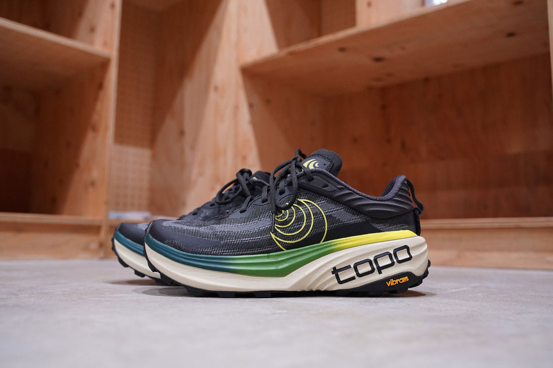 TOPO Athletic "Vista" | TOPO最大のスタックハイトな優れたクッション性のシューズ