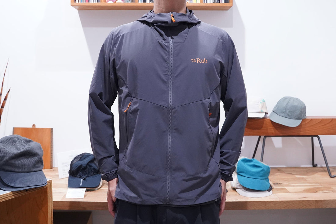 Rab "Borealis Hoody" | 優れたストレッチで快適な薄手の定番ソフトシェル