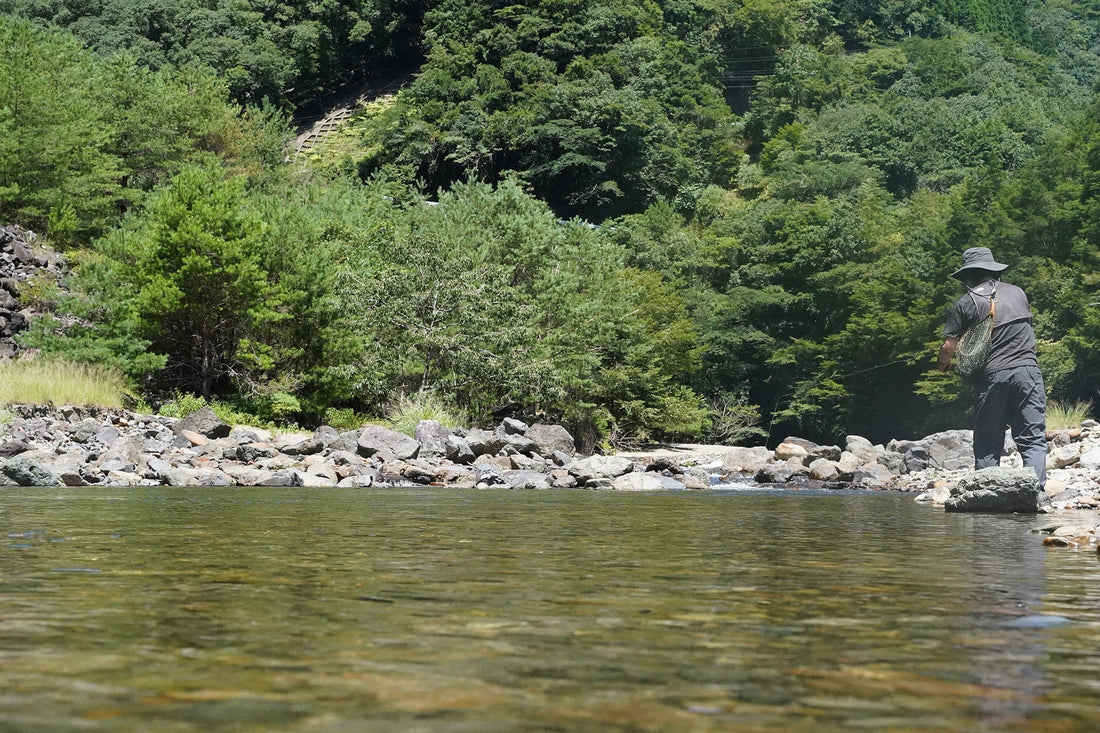 FLY FISHING | ゲストと馴染みのお客さまと、宮崎の渓谷を