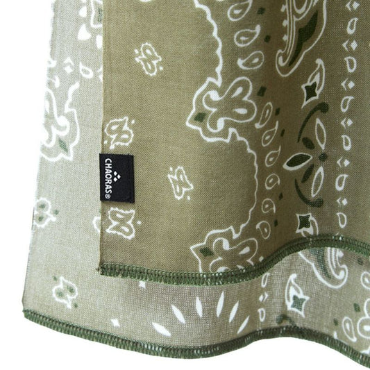 CHAORAS(チャオラス) スポーツてぬぐい ビンテージバンダナ/サンド 81071