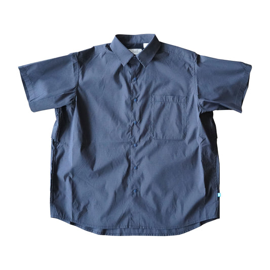 PAPERSKY WEAR(ペーパースカイウェア) Magazine Check Big Half Shirt PS251013