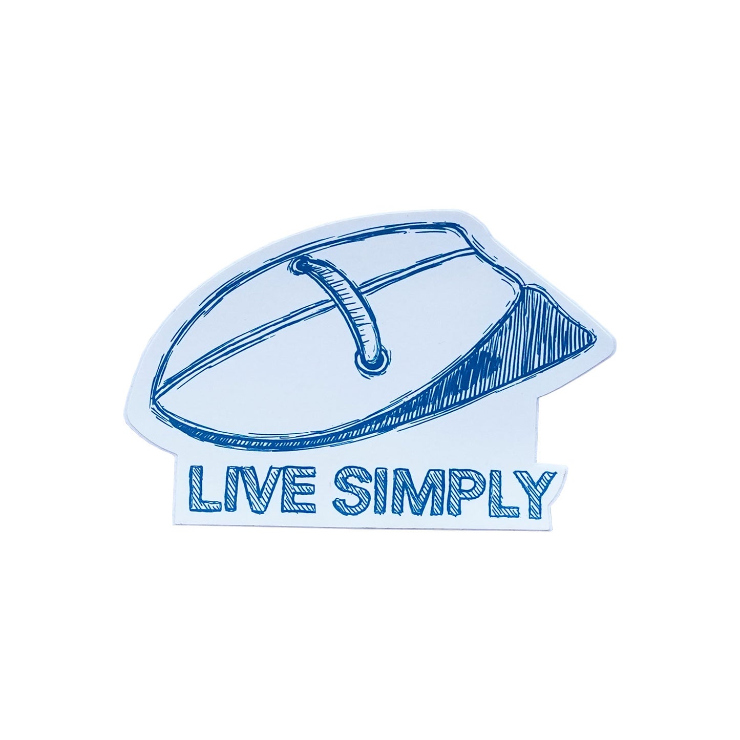 patagonia(パタゴニア) ステッカー Live Simply Handplane Sticker 92052