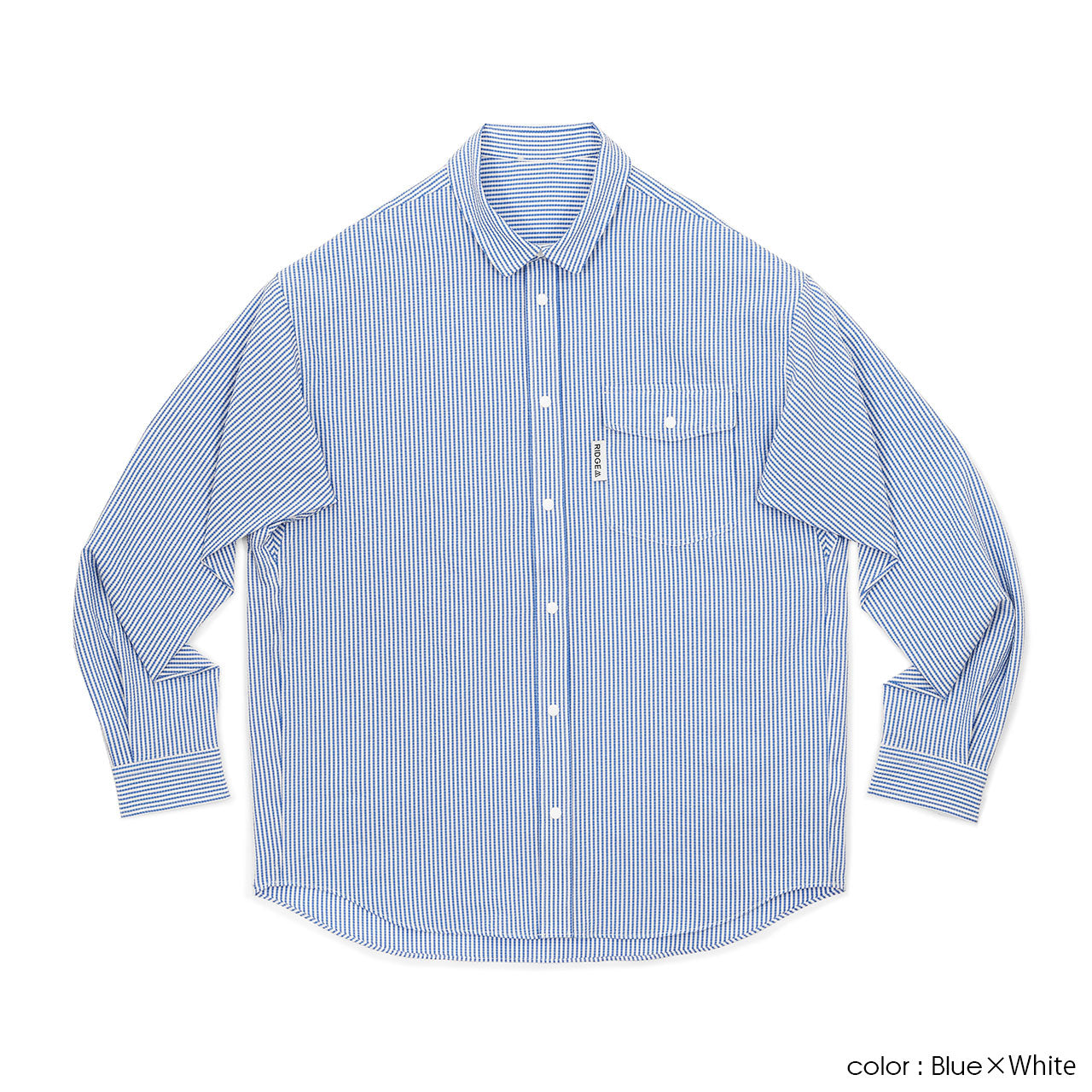 RIDGE MOUNTAIN GEAR(リッジマウンテンギア) Basic Long Sleeve Shirt "Stripe"