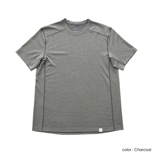 CAYL(ケイル) Live Wool Mix Short Sleeve