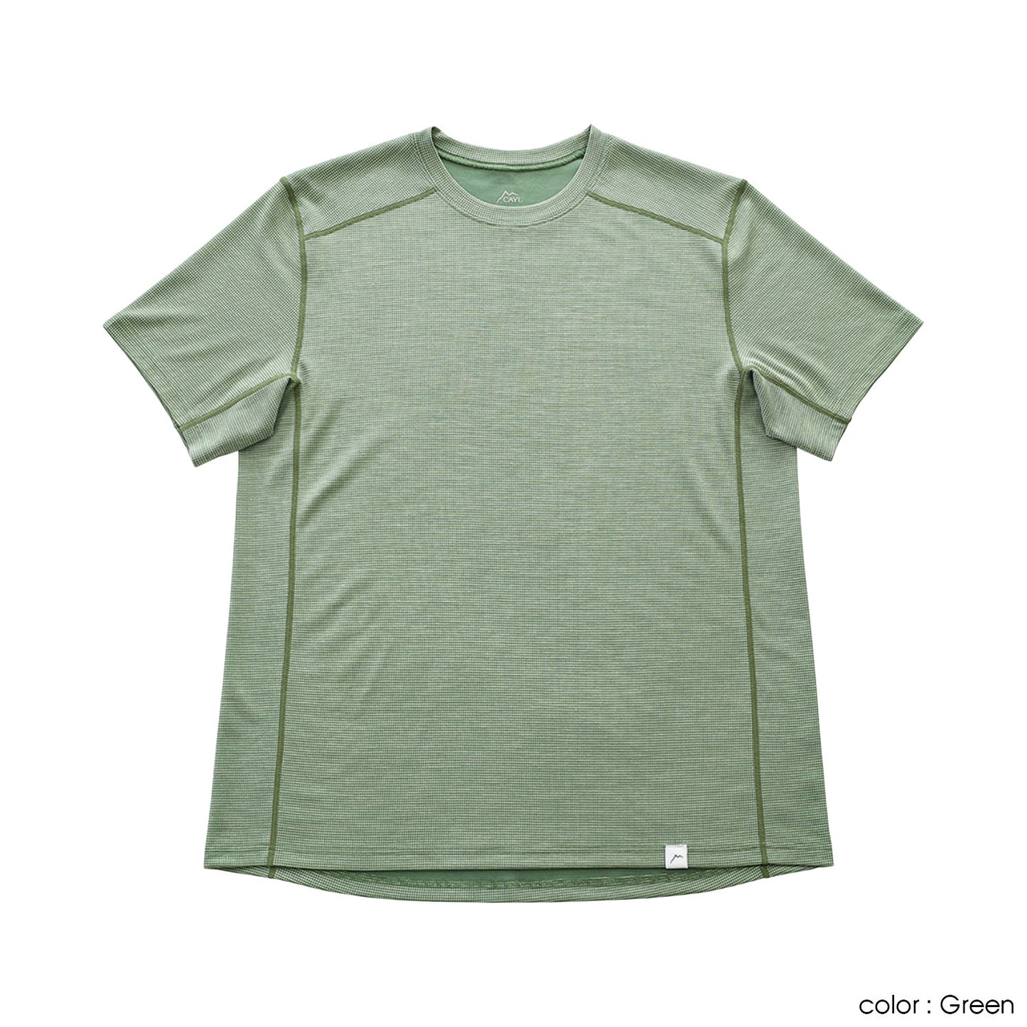 CAYL(ケイル) Live Wool Mix Short Sleeve