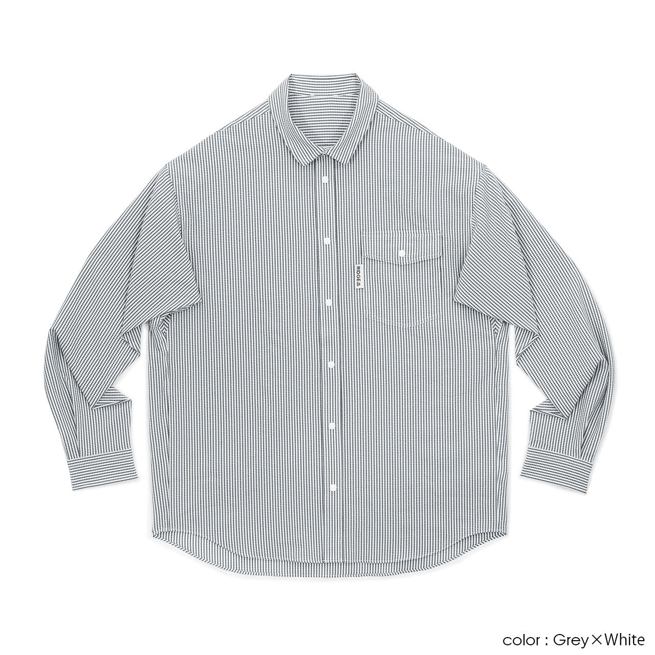 RIDGE MOUNTAIN GEAR(リッジマウンテンギア) Basic Long Sleeve Shirt "Stripe"