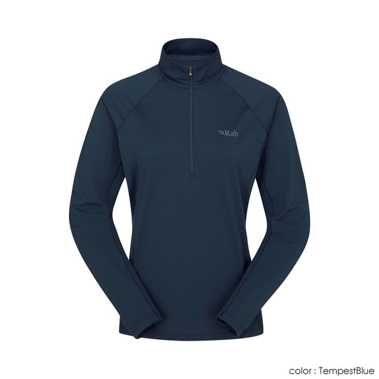 Rab(ラブ) Women's Sonic LS Zip QBL-04