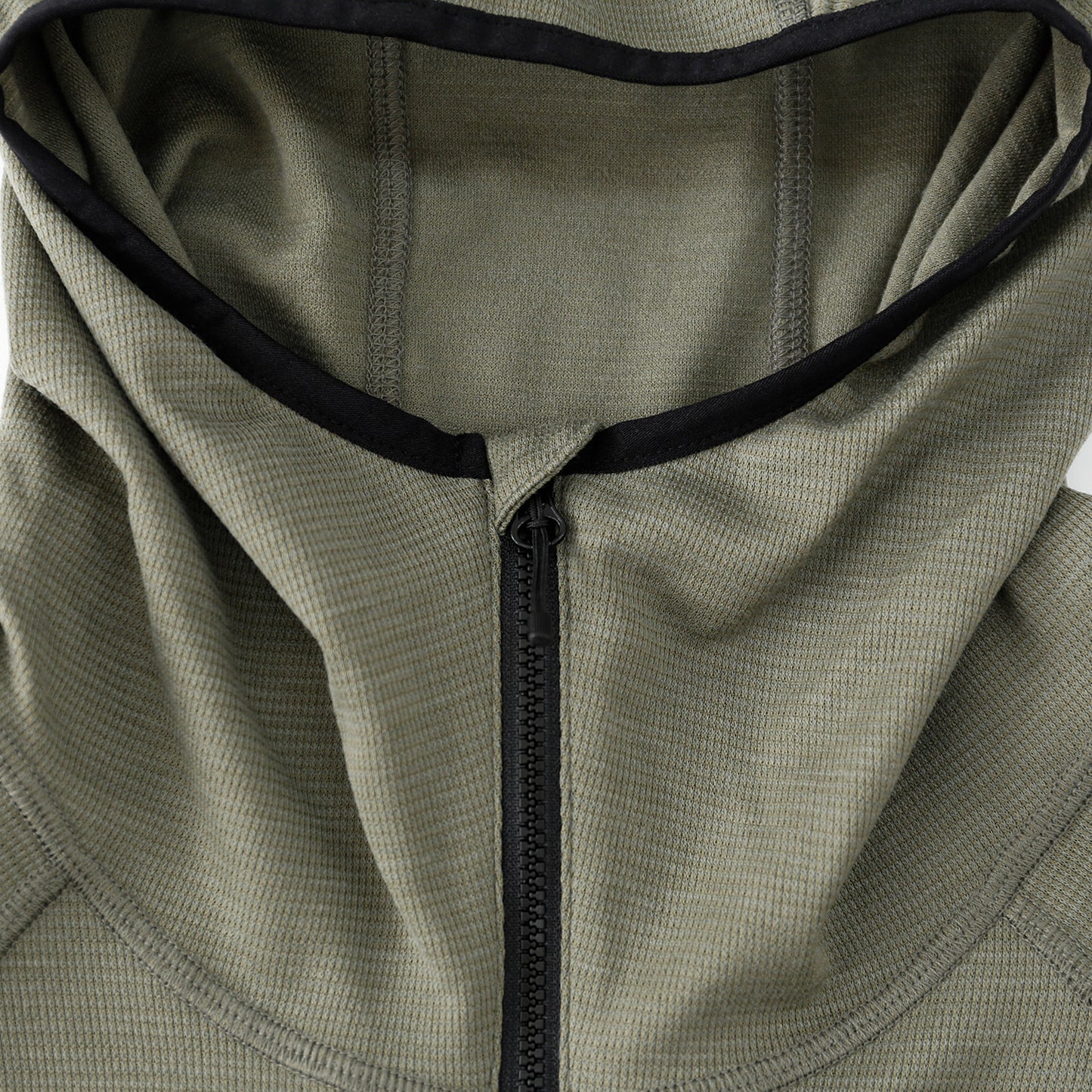 CAYL(ケイル) Live Wool Zip Up Khaki