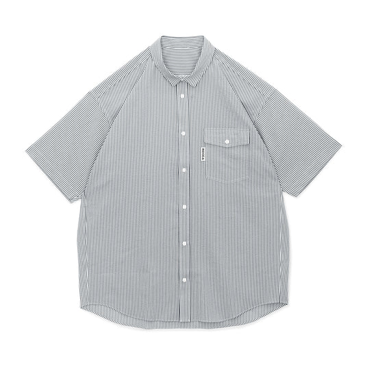 RIDGE MOUNTAIN GEAR(リッジマウンテンギア) Basic Short Sleeve Shirt "Stripe"