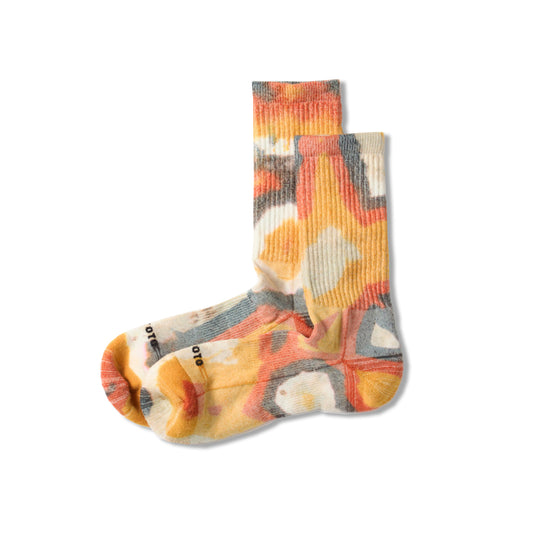 【送料無料】ROTOTO(ロトト) Allrounder "Merino Crew Tie Dye" R1564
