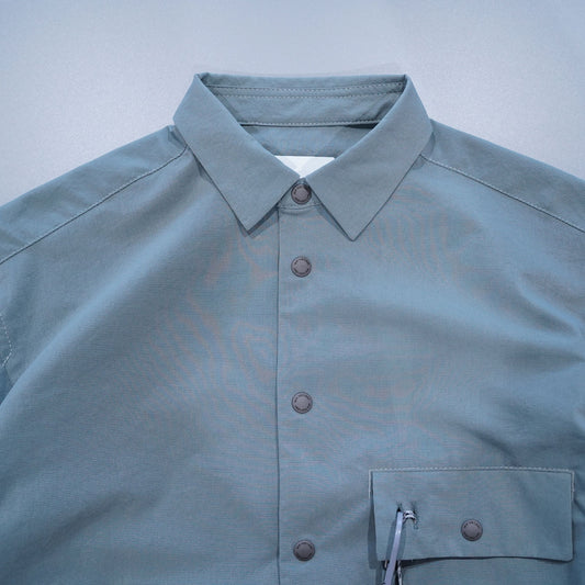 and wander(アンドワンダー) dry breathable SS shirt