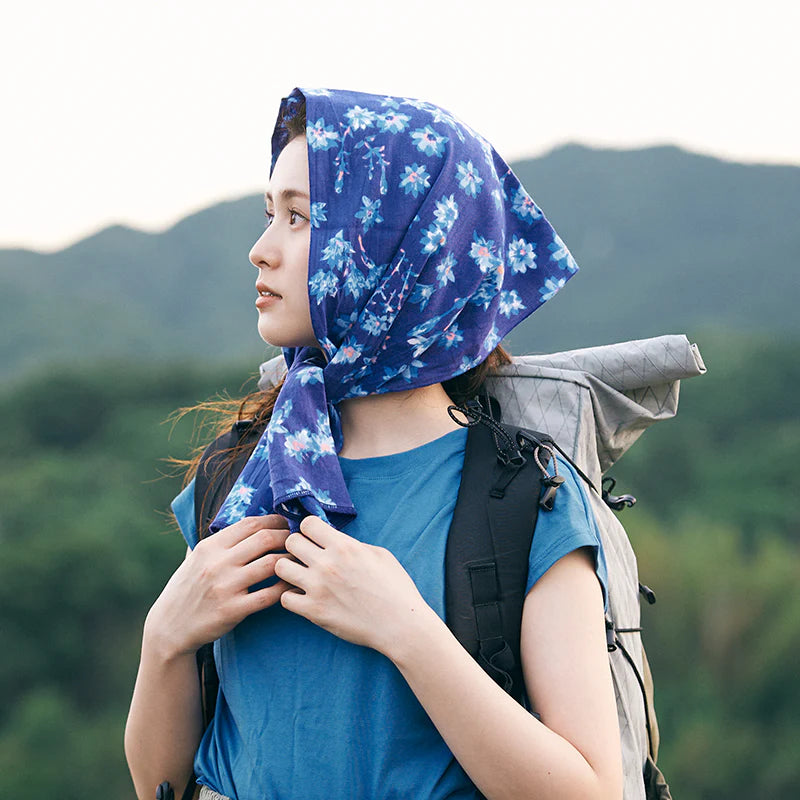 CHAORAS(チャオラス) スポーツてぬぐい タテヤマリンドウ 81083