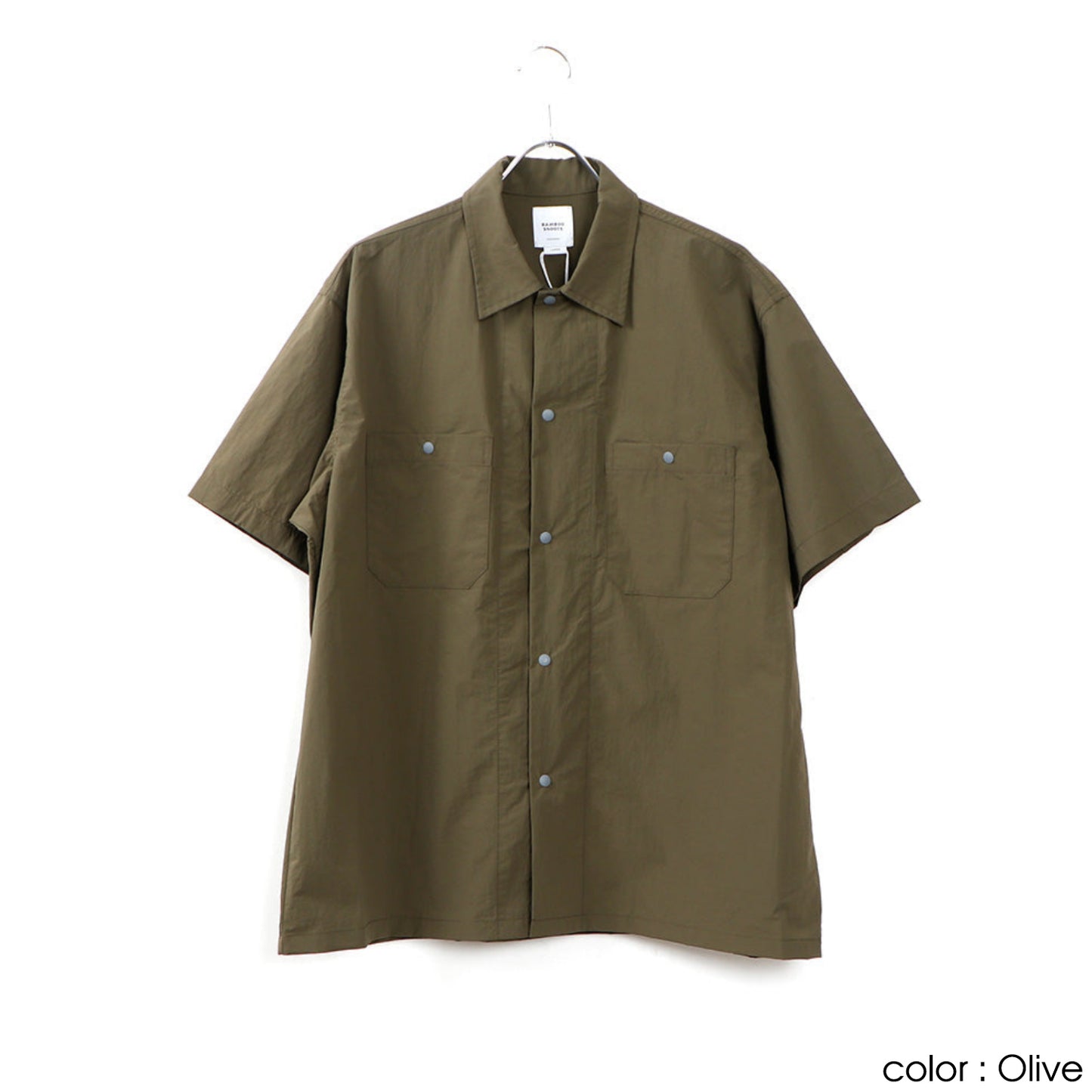 BAMBOO SHOOTS(バンブーシュート) Short Sleeve Open Collar Shirts 2501004
