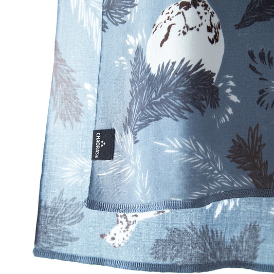 CHAORAS(チャオラス) スポーツてぬぐい ライチョウ ウインター 81087