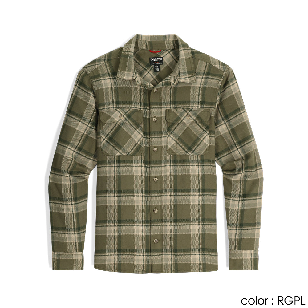 OutdoorResearch(アウトドアリサーチ) Men's Feedback Flannel Twill Shirt 300513