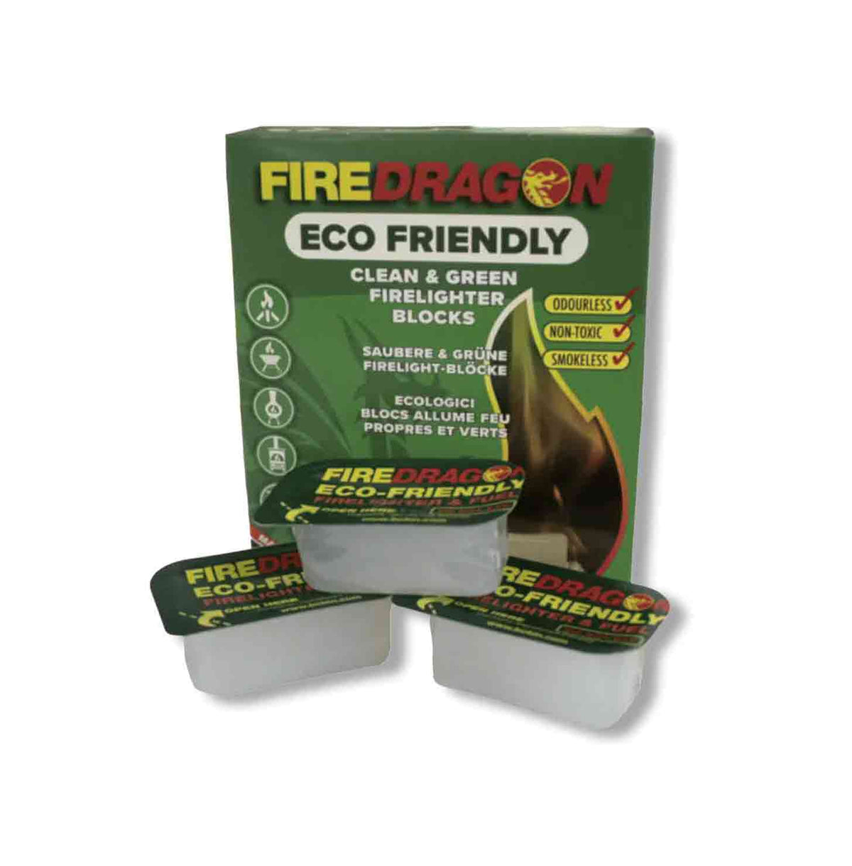FireDragon(ファイヤードラゴン) Solid Fuel 6 Blocks (27g Blocks)