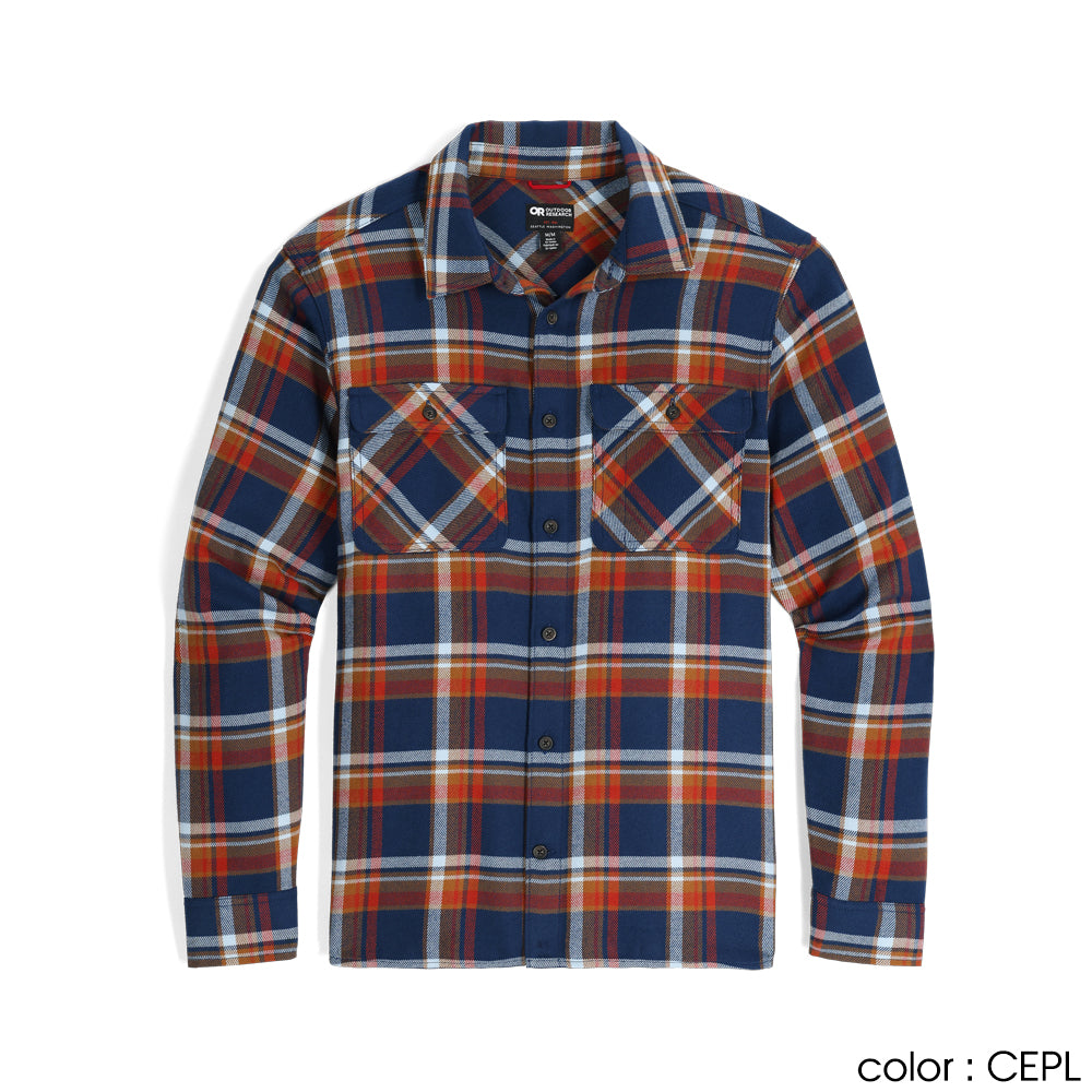 OutdoorResearch(アウトドアリサーチ) Men's Feedback Flannel Twill Shirt 300513