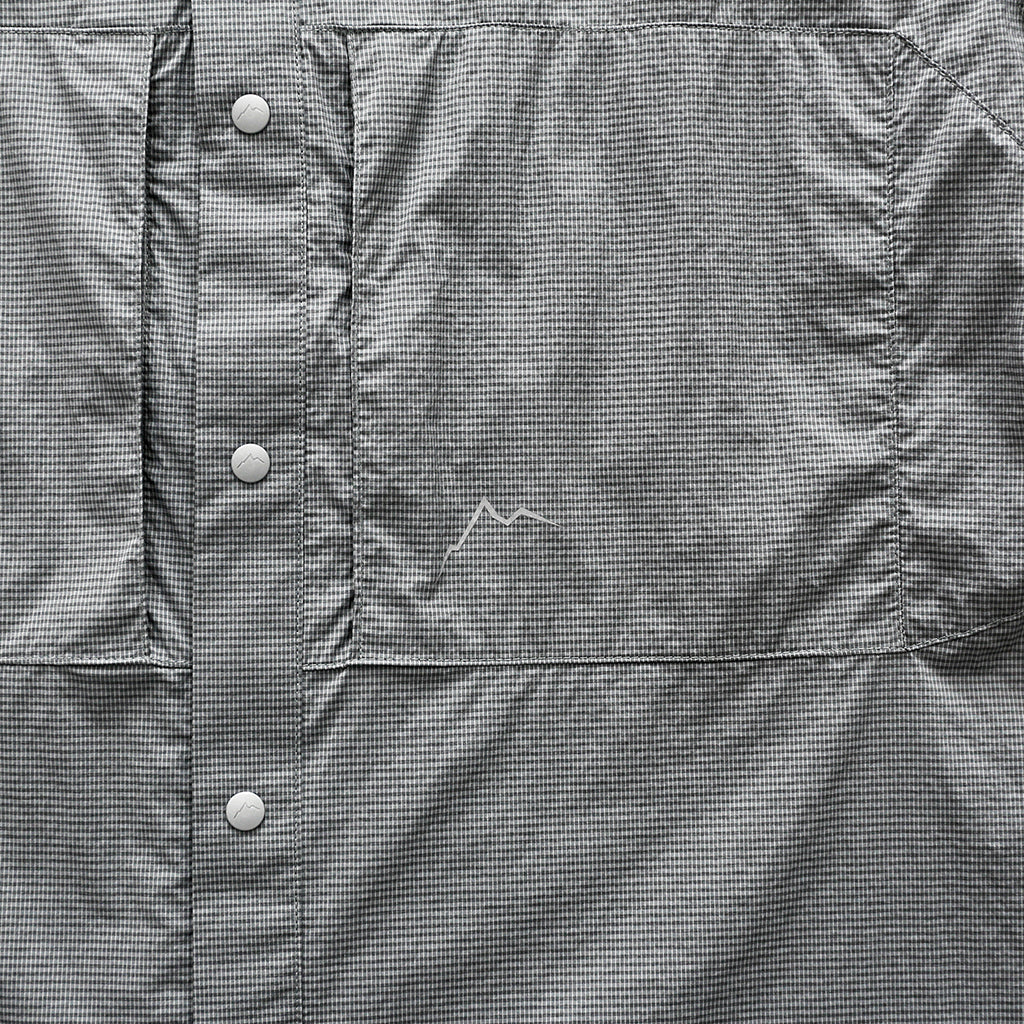 CAYL(ケイル) CHK 2 Pocket Short Sleeve Shirts