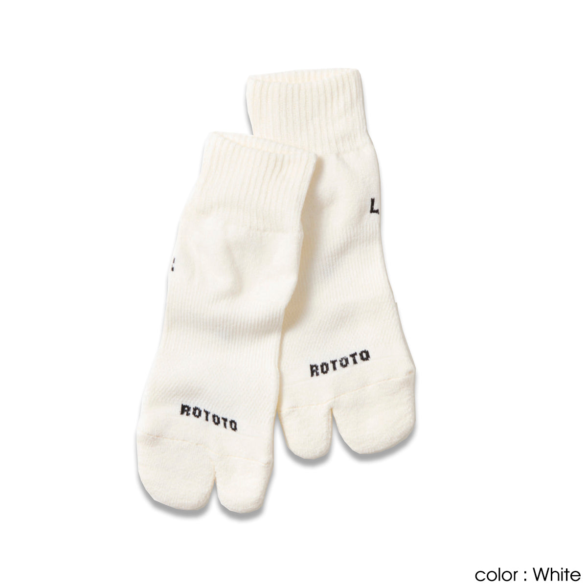 ROTOTO(ロトト) WASHI Tabi Pile Ankle Socks R1585