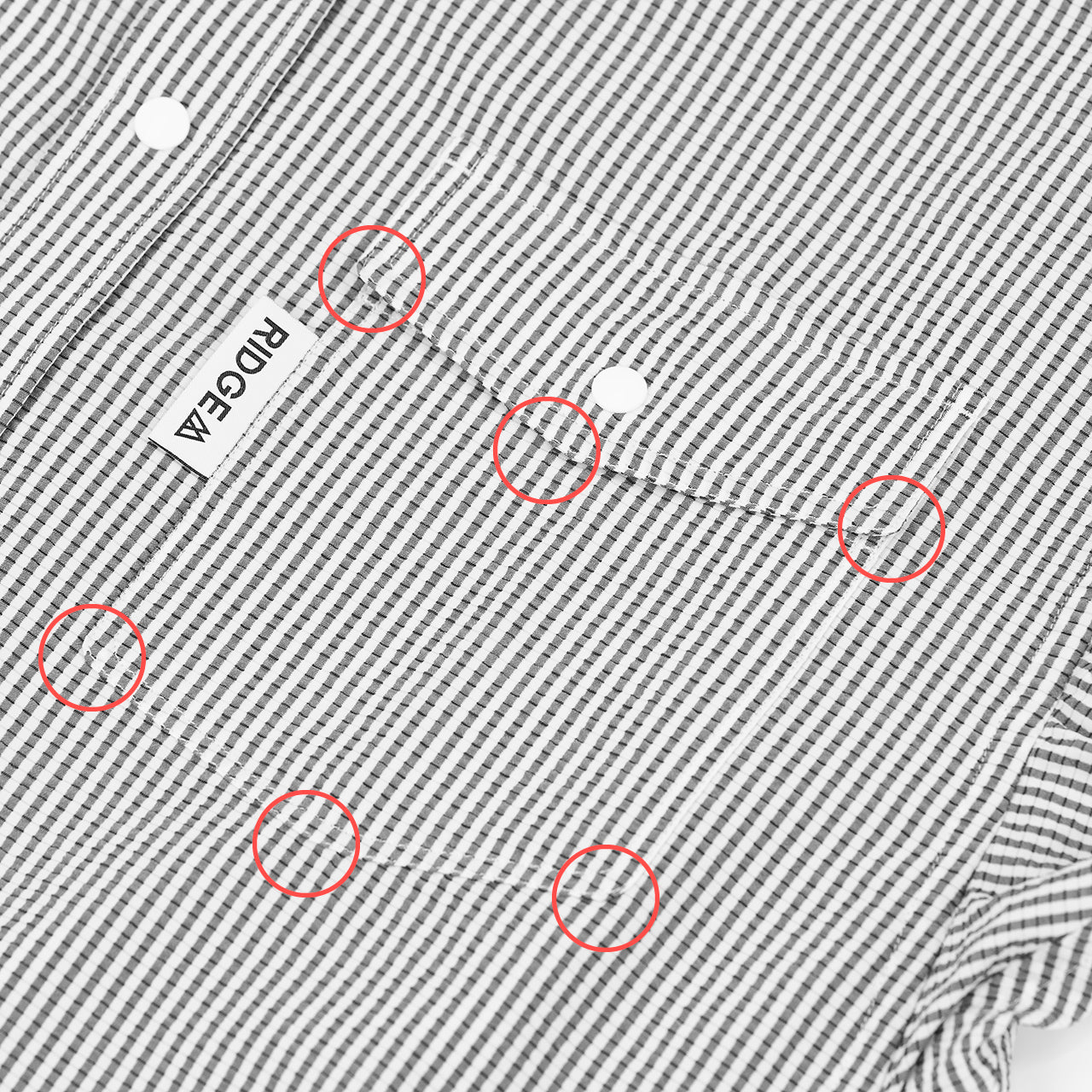 RIDGE MOUNTAIN GEAR(リッジマウンテンギア) Basic Long Sleeve Shirt "Stripe"