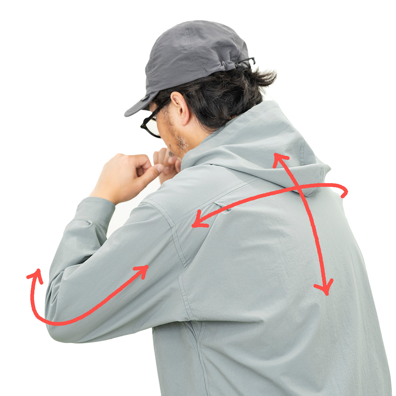 RIDGE MOUNTAIN GEAR(リッジマウンテンギア) Hooded Long Sleeve Shirt