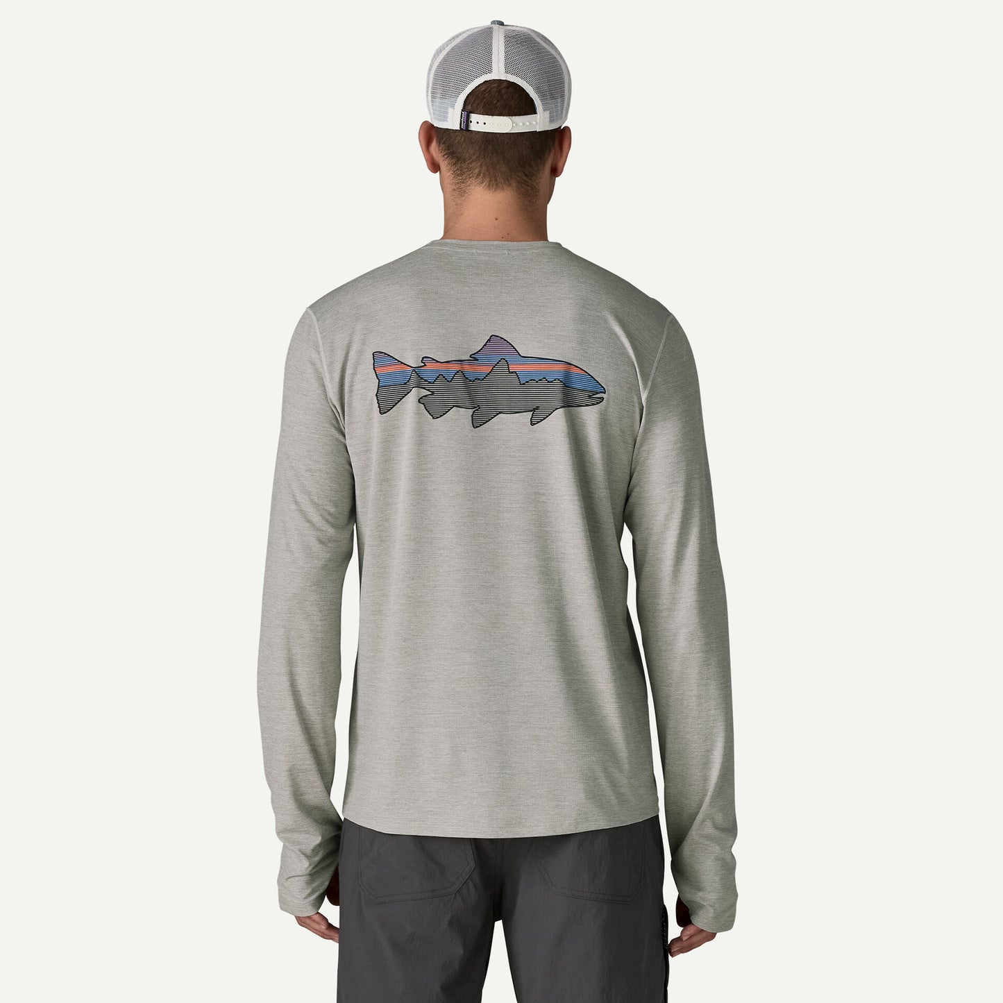 patagonia(パタゴニア) Men's L/S Cap Cool Sun Shirt - Fitz Roy Trout 44932