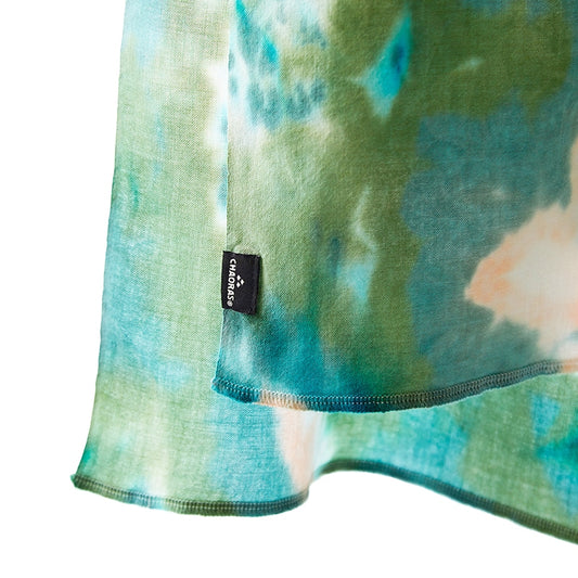 CHAORAS(チャオラス) スポーツてぬぐい タイダイ/フォレスト 81082