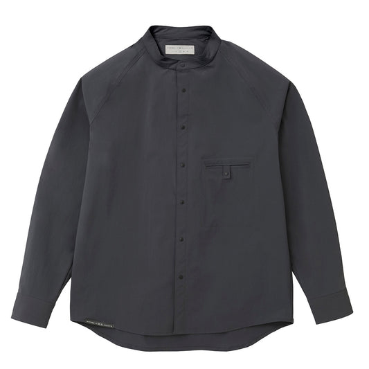 AXESQUIN ELEMENTS(アクシーズクインエレメンツ) ソフトシェルのバンドカラーシャツ 021091