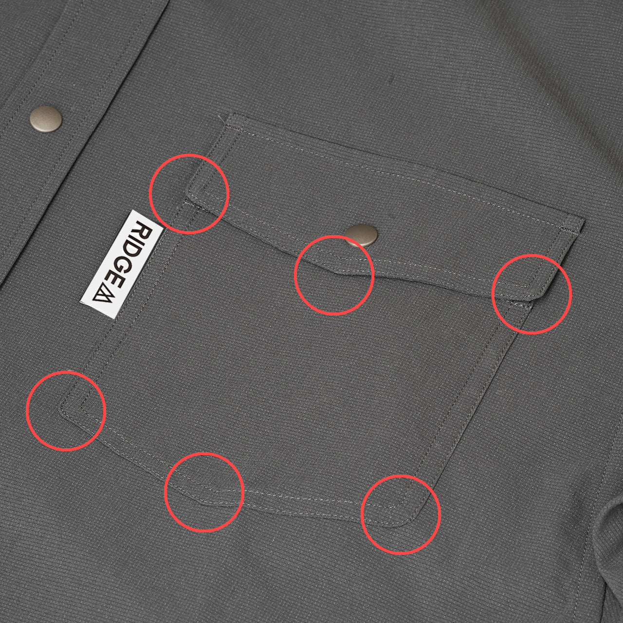 RIDGE MOUNTAIN GEAR(リッジマウンテンギア)Basic Short Sleeve Shirt