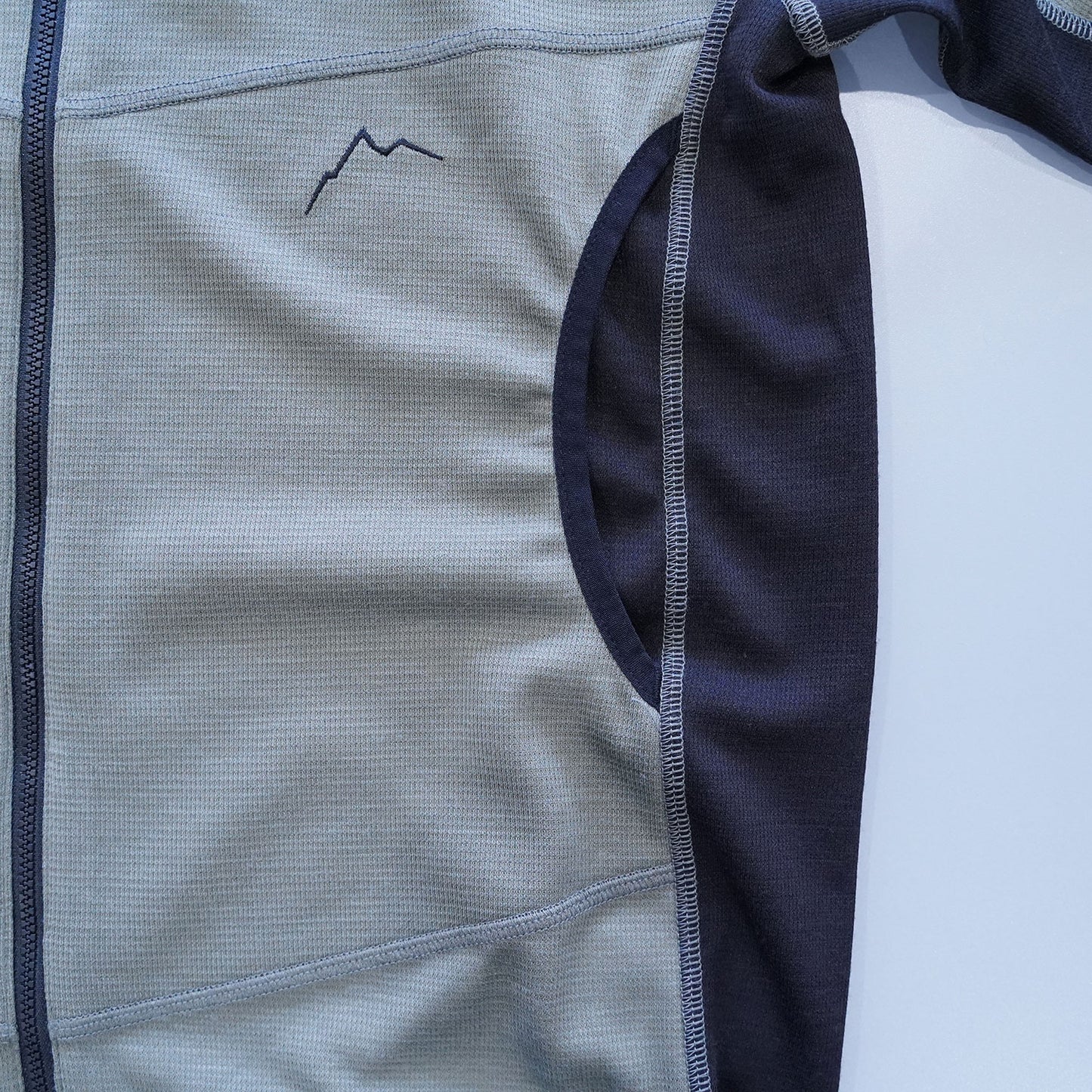 CAYL(ケイル) Live Wool Zip Up Khaki