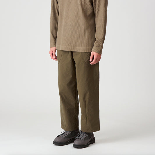 AXESQUIN ELEMENTS(アクシーズクインエレメンツ) ヴィンテージナイロンのカーブパンツ 022040