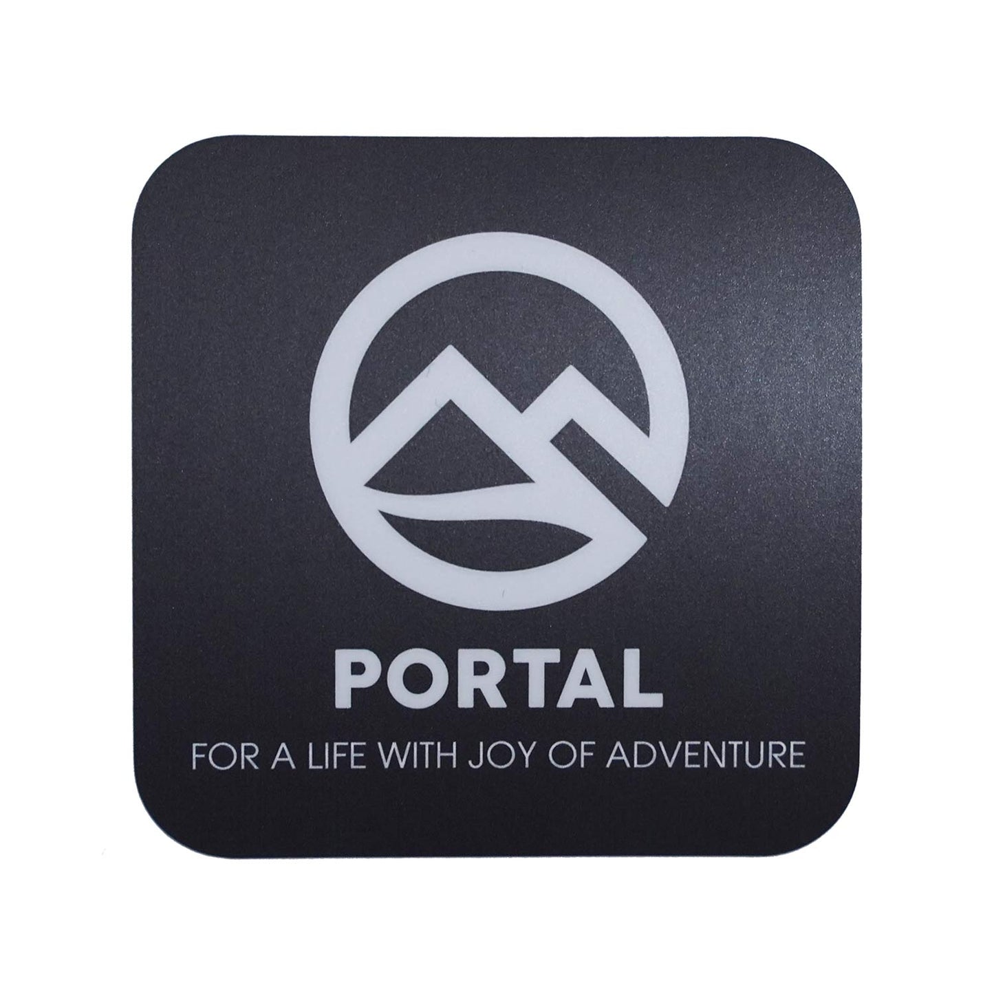PORTAL(ポータル) Logo Sticker Black