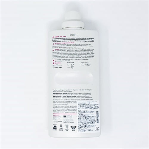 ecostore(エコストア) ランドリーリキッド 1L ゼラニウム&オレンジ