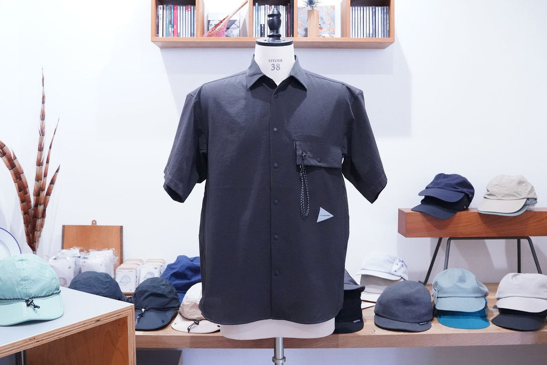 and wander “Dry Breathable SS Shirt”