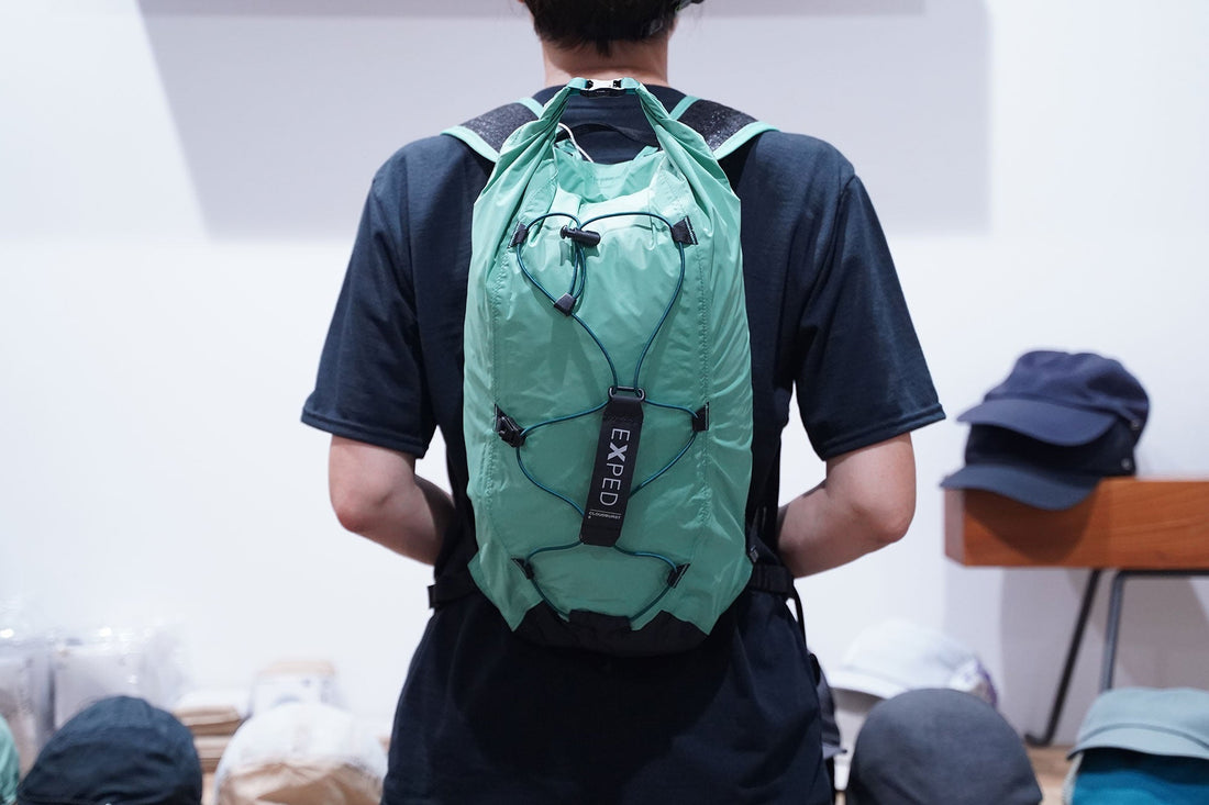 EXPED "Cloudburst 9" | 軽量・完全防水のパックで気軽なハイキングや雨天のアクティビティを快適に