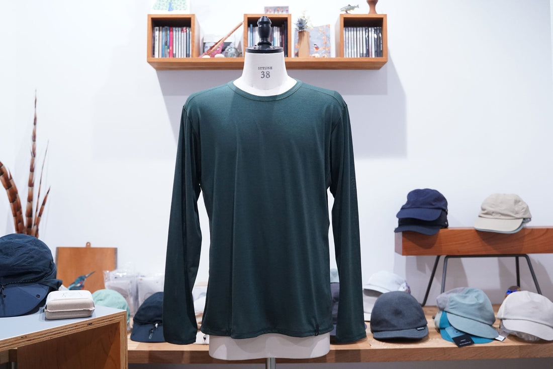 Teton Bros. "Axio Lite Series" | ウールとポリエステルのハイブリッド素材を採用した夏のベースレイヤー