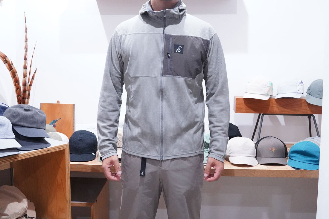 STATIC "Doublecell Hoody" | 初秋や秋の行動に快適なミドルレイヤー