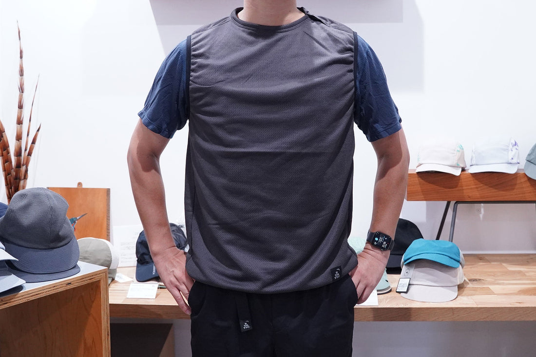 STATIC "Adrift Vest" | 秋冬の行動着として快適なOCTA採用のベスト