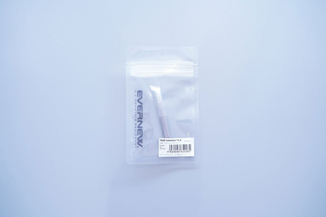 EVERNEW "TOGE Tweezer T1.2" | ファーストエイドのお供に使いやすいトゲ抜き