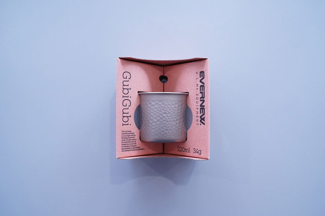 EVERNEW "GubiGubi" | 槌目が魅力の晩酌のお供に人気なチタンカップ