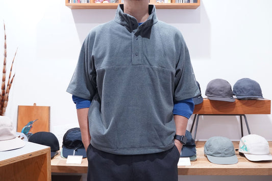 PAPERSKY WEAR "Polartec Micro Series Fleece Half Sleeve" | 保温性に優れたショートスリーブのフリース