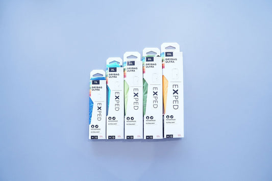 EXPED "Drybag Ultra" | 山の必需品、軽量ドライバッグ