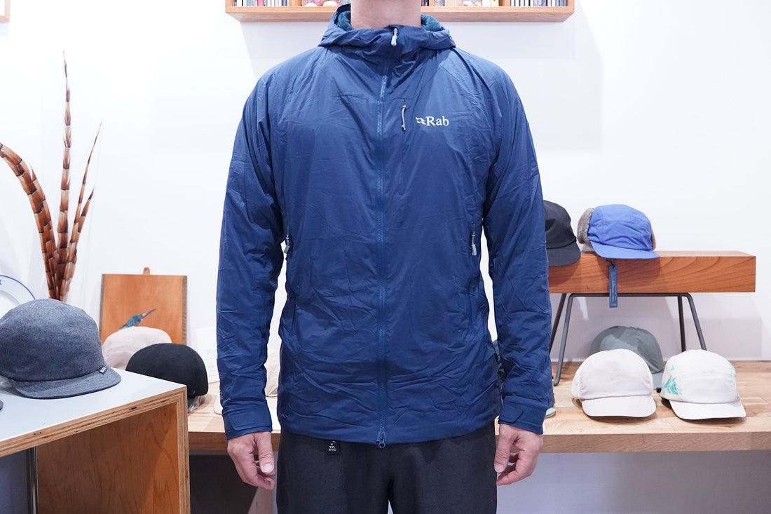 Rab "VR Summit Jacket" | 冬の山での行動に適したアクティブインサレーション