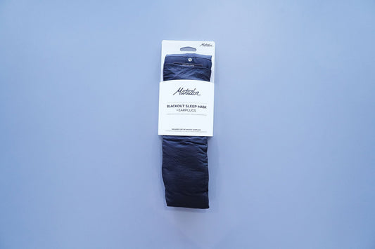 Matador "Blackout Sleep Mask + Earplugs" | 快眠のお供に便利なアイマスクと耳栓のセット