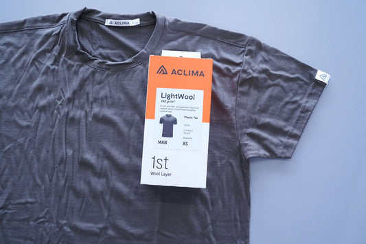 ACLIMA "Lightwool Classic Tee" | 高品質な春夏シーズンに適したメリノウール