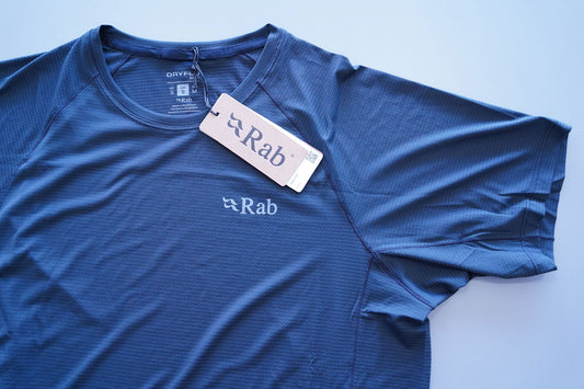 Rab "Sonic Tee" | 夏の山に適した速乾性に優れたベースレイヤー