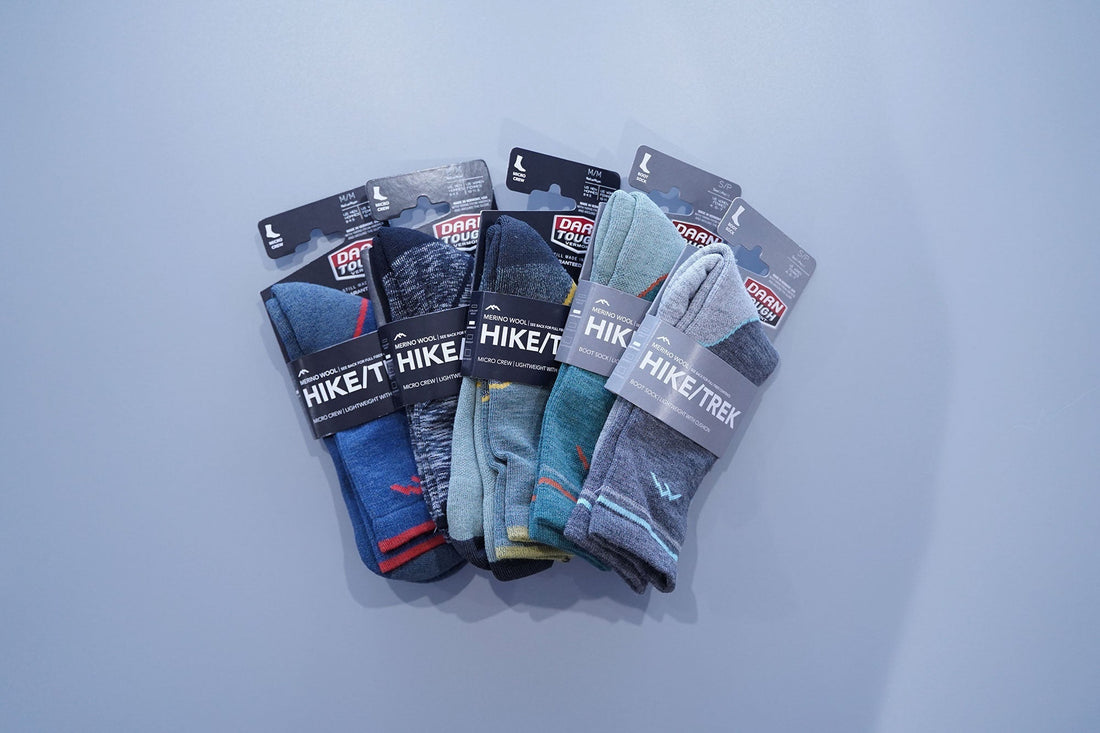 DARN TOUGH "Light Hiker Micro Crew Lightweight Hiking Socks" | 春夏のハイキングのお供に適した厚みのソックス