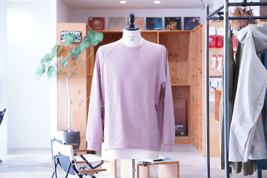 AXESQUIN ELEMENTS "ドライワッフルのロングスリーブTシャツ" | 快適な着心地のベースレイヤー