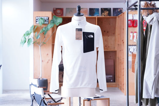 THE NORTH FACE "Expedition Dry Dot Zip High" | 活動的なアクティビティに適したベースレイヤー