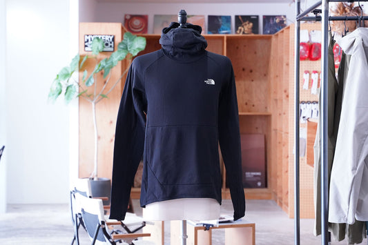 THE NORTH FACE "Karside Grid Hoodie" | 保温と通気のバランスに優れたミッドレイヤー